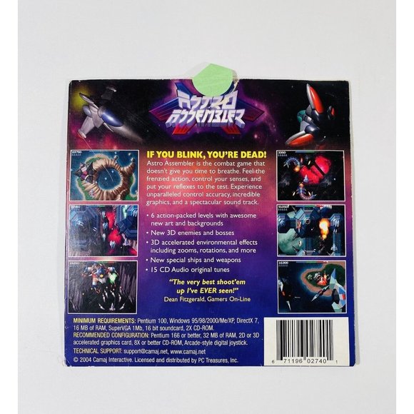 Astro Assembler PC Computer Game Action Control Stars Microsoft 2004 PC Windows - Picture 2 of 4